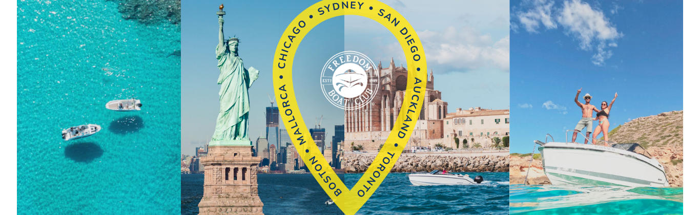 Freedom Boat Club experiences in beautiful destinations around the world