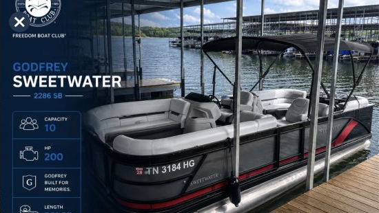 Freedom Boat Club reservation image for Black Widow