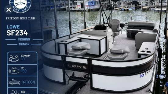 Freedom Boat Club reservation image for Lowdown