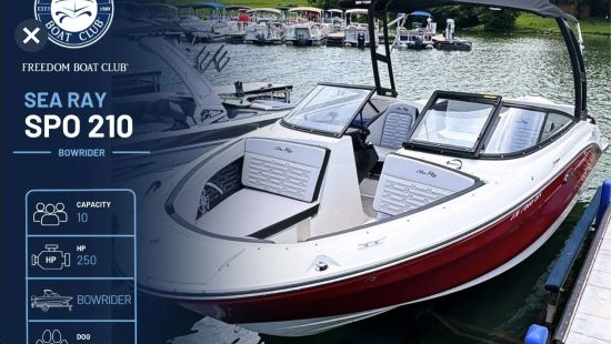 Freedom Boat Club reservation image for Rose
