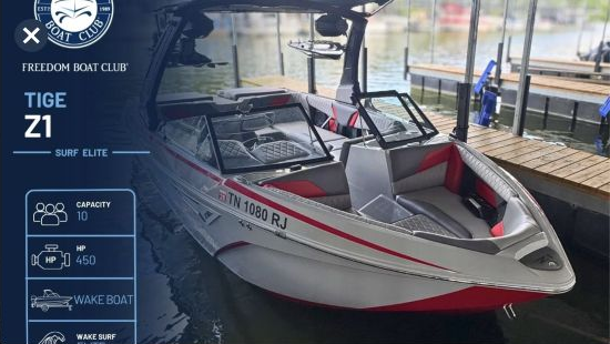 Freedom Boat Club reservation image for Scarlett